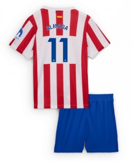 Günstige Atletico Madrid Thiago Almada #11 Heimtrikotsatz Kinder 2025-26 Kurzarm (+ Kurze Hosen)